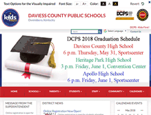 Tablet Screenshot of daviesskyschools.org